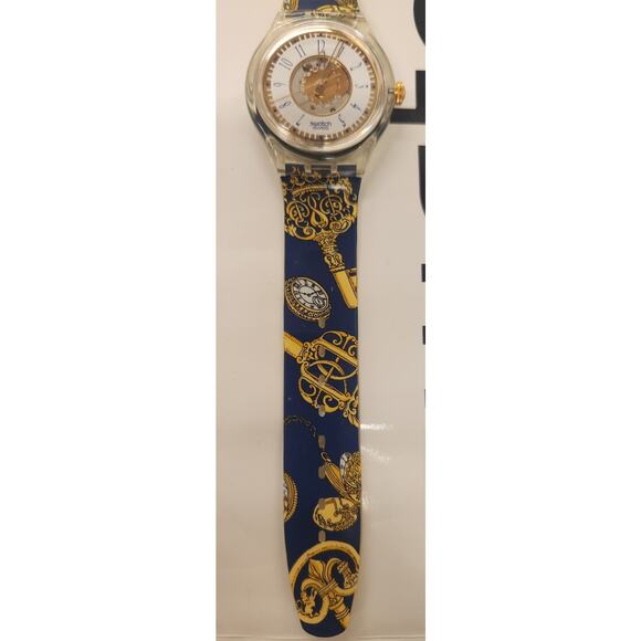 Vintage Swatch automatic watch ST. PETERS GATE SAK106 bundle with golf tees NOS - Picture 6 of 17